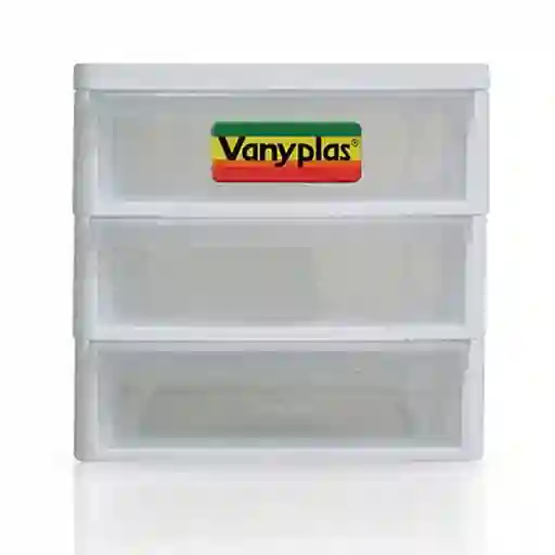 Vanyplas Cajonera 3 Niveles Blanca 26238