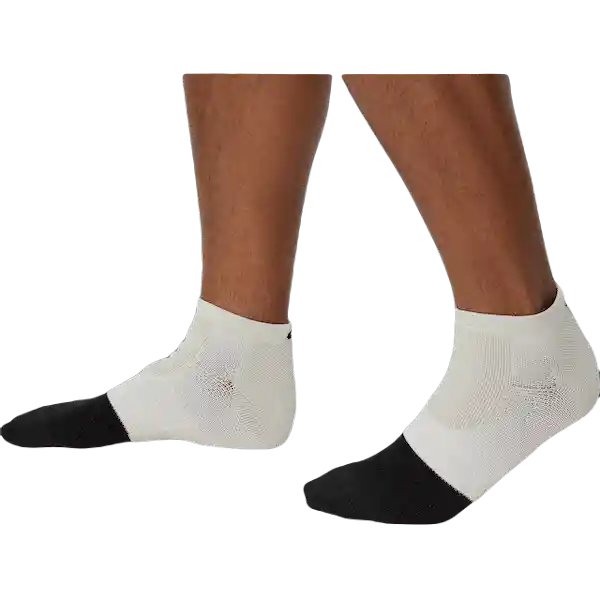 Asics Medias Hispeed Ankle Para Correr Unisex Blanco Talla M