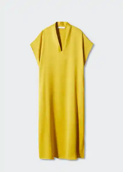 Vestido Cristal-A Lima Talla L Mujer Mango