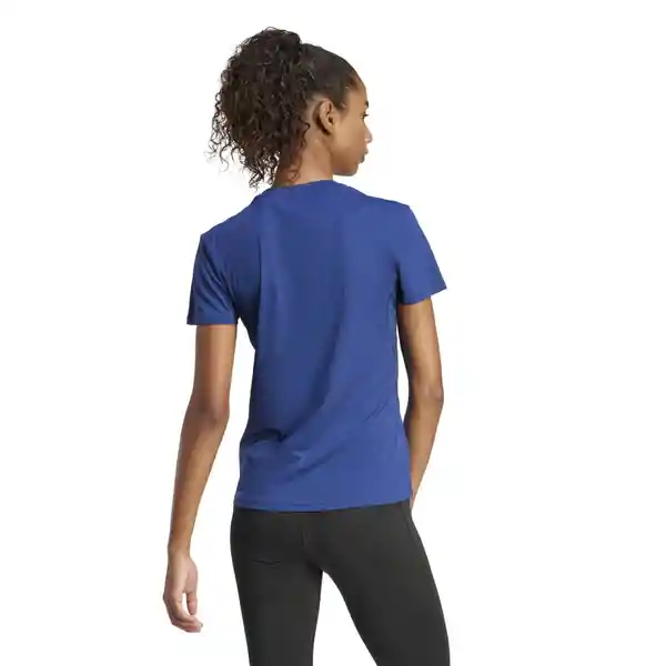 Adidas Camiseta Adizero e Tee Para Mujer Azul Talla XS