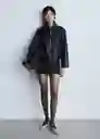 Chaqueta Zlata Negro Talla L Mujer Mango