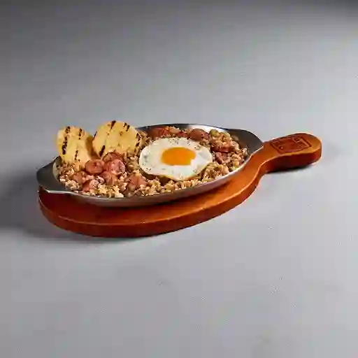 Calentado Lentejas Y Chorizo