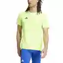 Adidas Camiseta Adizero Tee Hombre Verde Talla Ref: IX2841