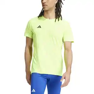 Adidas Camiseta Adizero Tee Hombre Verde Talla Ref: IX2841