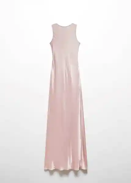 Vestido Gabriel-A Rosa Pastel Talla XL Mujer Mango