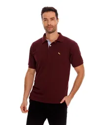 Camiseta Polo Vinotinto