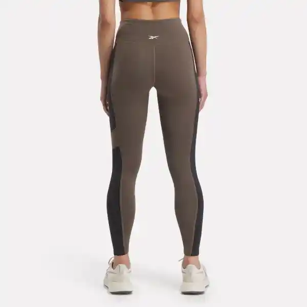 Reebok Licra Lux High Colorblock Tight Cafe Mujer XS 100035430