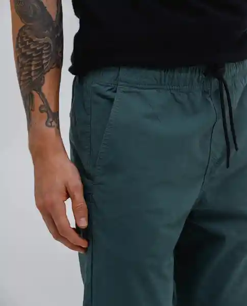 Pantalón Verde Esmeralda Talla 34 Rifle160e000