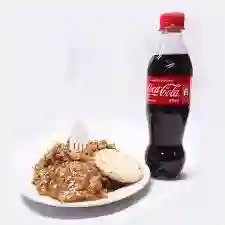 Combo Personal Lechona + Coca Cola 400 Ml.