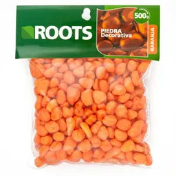 Roots Piedra Decorativa Naranjo