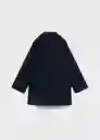 Abrigo Carla Navy Talla 11 Niña Mango