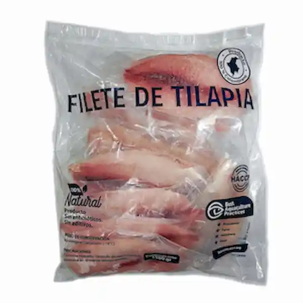 Piscícola New York Filete De Tilapia Congelado 1.5 Kg / 3.3 Lb