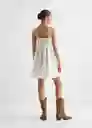 Vestido Ios Blanco Talla 19 Mango Teen Girl Mango