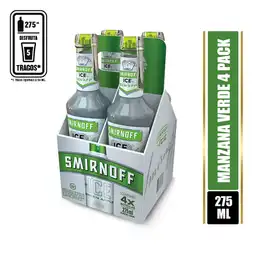 Smirnoff Ice Cóctel de Sabor Manzana Verde