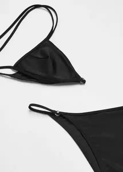 Top Bikini Mel Mujer Negro Talla L Mango