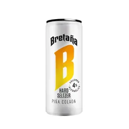 Bretaña Bebida Alcohólica Hard Seltzer Piña Colada