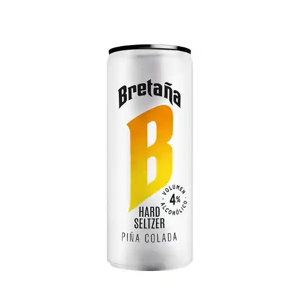 Bretaña Bebida Alcohólica Hard Seltzer Piña Colada