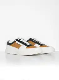 Kenneth Cole Tenis Casual Hombre Mostaza Talla 43