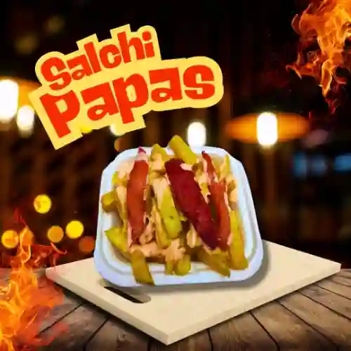 Salchipapas