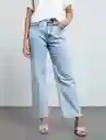 Jean Mujer Azul Índigo Medio Talla 6 492e029 Naf Naf