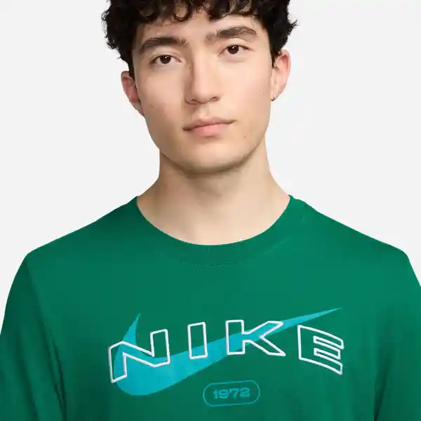 Nike Camiseta M Nsw Tee Club Ssnl Hbr Verde T. S Ref: FV5711-366