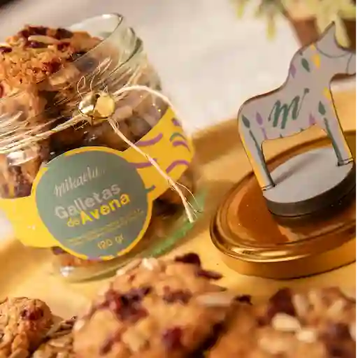 Galletas de avena frasco 120gr