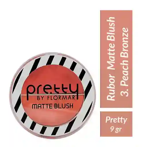Pretty Rubor Matte Blush Peach Bronze 9 g