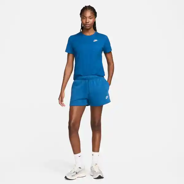 Nike Camiseta W Nsw Tee Club Azul Talla L Ref: DX7902-476