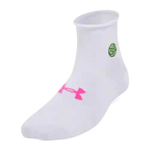 Under Armour Calcetines W Essential Nov Qtr Blanco Talla SM