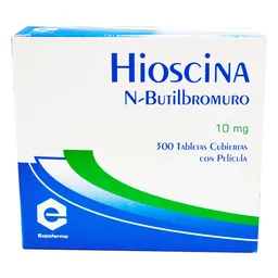 hioscina N-butilbromuro (10 mg)