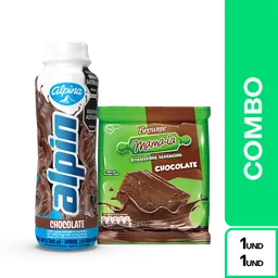 Combos Plus One: Alpina Chocolate Botella + Brownie Mamaia