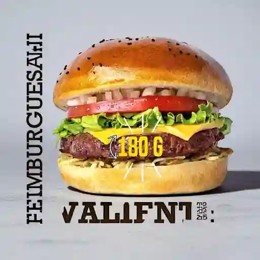 Hamburguesa Valiente 180 G