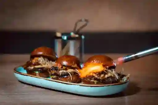 Mini Hamburguesas la Cima