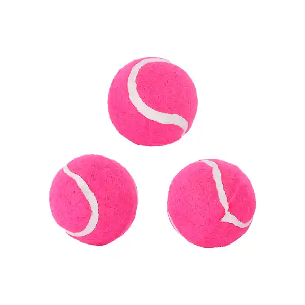 Pelota Para Mascotas Serie Macaron Rosa Miniso