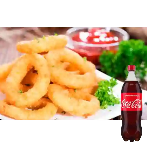 Combo Calamar Crunks + Coca-cola Sabor Original 1.5 ml