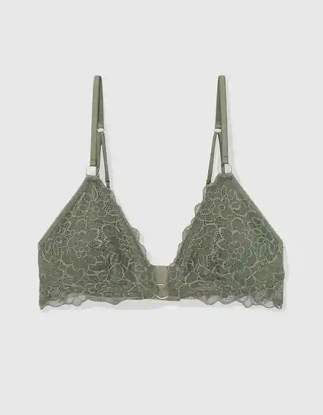 Bralette Aerie Verde Talla Medium American Eagle 3810331