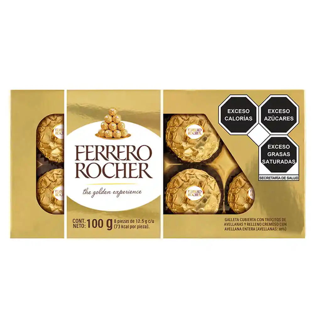 Ferrero Rocher Bombón de Chocolate y Avellana