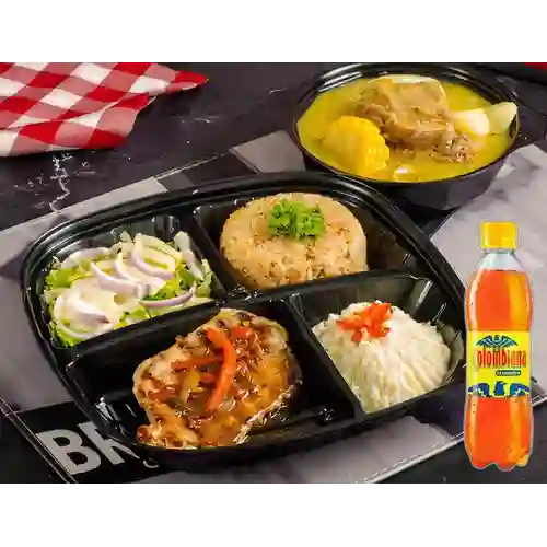 Combo Menú Ejecutivo Especial + Colombiana 400 ml