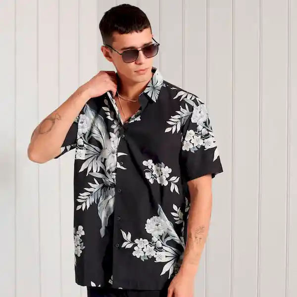 Superdry Camisa Hawaiian Talla XXL