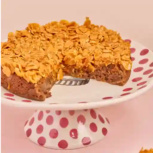 Brownie de caramelo crocante