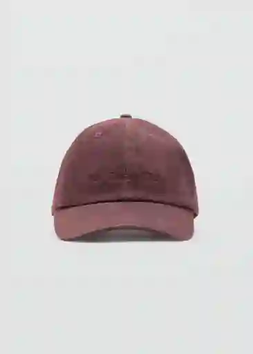 Gorra Monaco Granate Talla 99 Mujer Mango