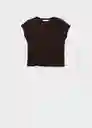 Jersey Garcia Chocolate Talla S Mujer Mango