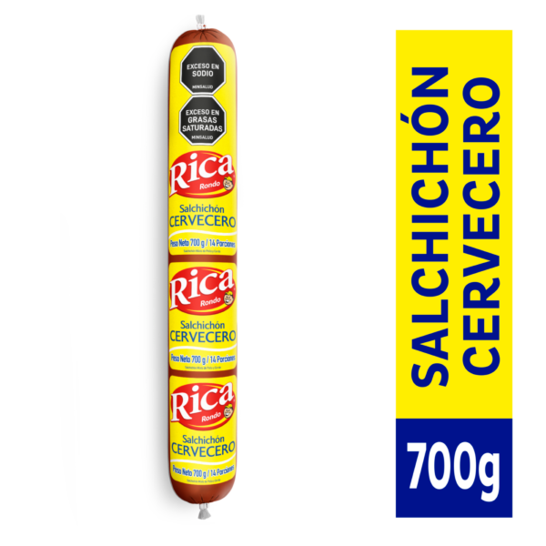 Rica Salchichón Cervecero 700 g