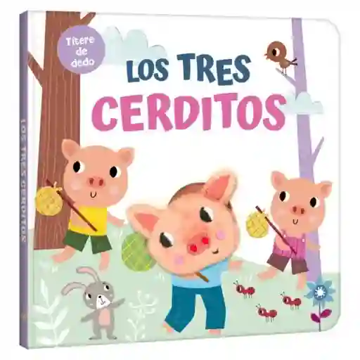 Títere de Dedo Los Tres Cerditos