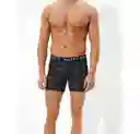 Bóxer Negro Talla Large Hombre American Eagle