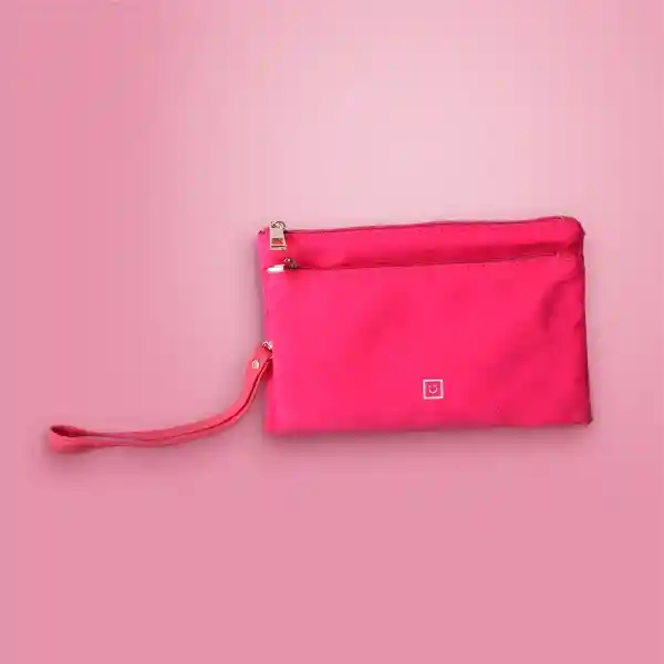 Bolso Multiuso Con Asa de Mano Rosa Serie Miniso