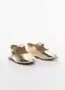 Zapatos Hanna Niñas Oro Talla 22 Mango