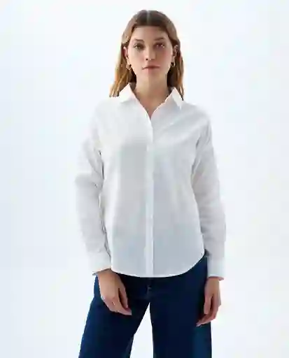 Camisa Mujer Beige Talla S 610F000_BLA114001 Chevignon