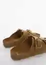 Sandalias Micky Camel Talla 37 Mujer Mango