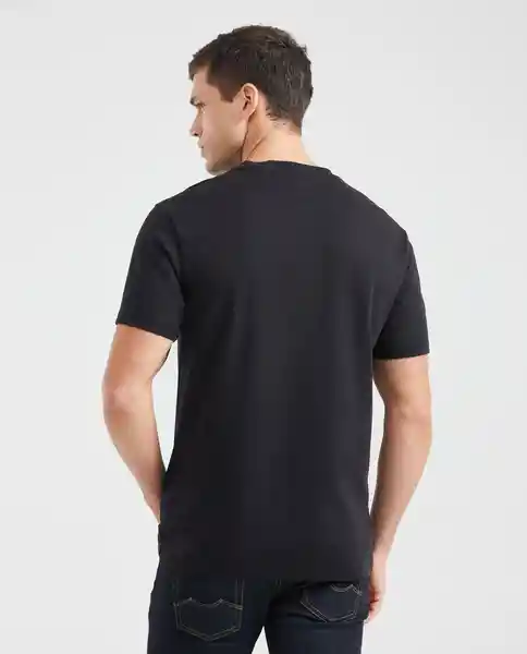 Camiseta Basic Duck Negro Sombrío Ultra Oscuro T. M Chevignon